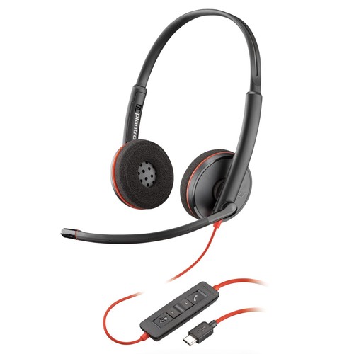 Poly 3220 usb nero cuffie - 3220,
